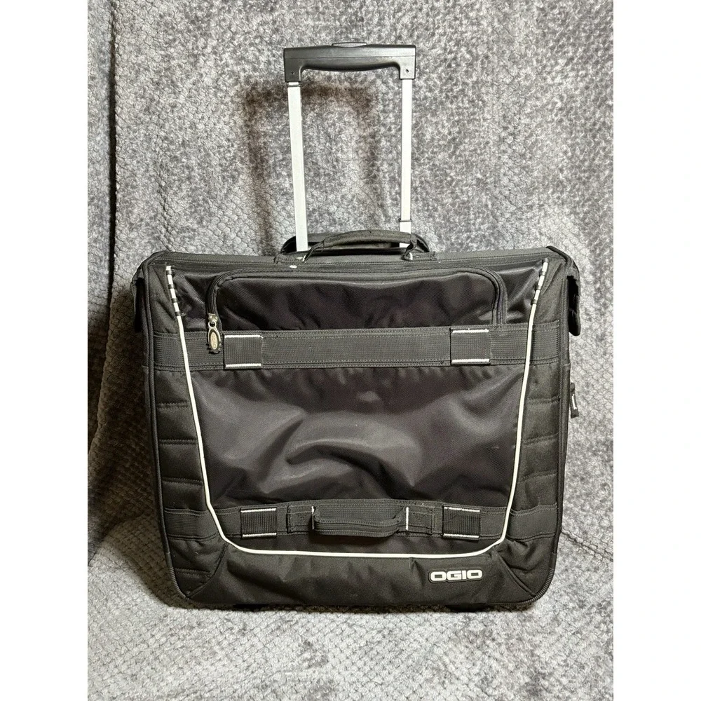 OGIO Transporter Rolling Garment Bag‎ Black Business Travel Luggage Suitcase